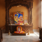 Radha Krishna Iskcon Photo Frame - For Wall & Table Decoration 