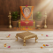 Novelika- Traditional Brass Pooja Chowki  peetham or bajot(NA643)