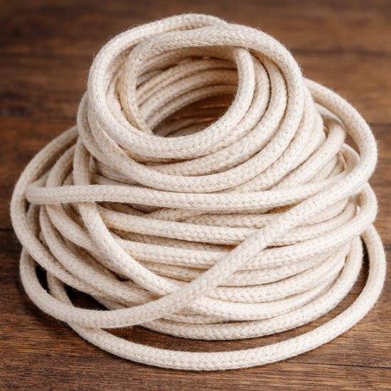 Novelika-Round Cotton Wicks Batti Pure & Virgin Cotton for Pooja 1 Meters(NA1076) Novelika-Round Cotton Wicks Batti Pure & Virgin Cotton for Pooja 1 Meters(NA1076)