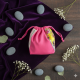 NOVELIKA-Multicolor Radha Krishna Bead Bag/Chanting Bag/Japa With Sakshi Mala Counter (Pack of 1)