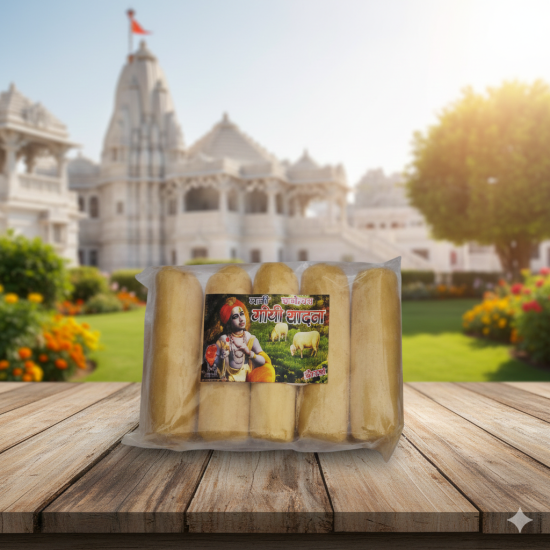  Gopi Chandan (Light Beige & Off White) - 5 Pieces