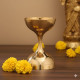 Novelika - Brass Akhand Diya For Puja And Gifting (NA604)