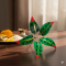 NOVELIKA - Golden Brass Mango Leaves For Pooja /Brass Amra Pallav/Pital Puja Aam Pack of 1