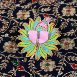 Novelika Ladoo Gopal Poshak God Dress Bhagwaan Ki Poshaak Laddu Gopal Idols Lotus Shape Set Of 5 (LGD009)