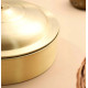 Novelika- Brass Chapati Box or  Roti Dabba(NA672)