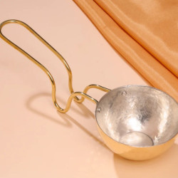 Novelika- Brass Tadka Spoon or Fry Spoon (NA675)