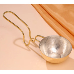 Novelika- Brass Tadka Spoon or Fry Spoon (NA675)