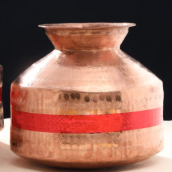 Novelika- Traditional Copper Handa Chari or Copper Gagar Set Of 2(NA680)