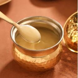 Novelika- Brass Ghee Container or Ghee Dani (NA684) Novelika- Brass Ghee Container or Ghee Dani (NA684)