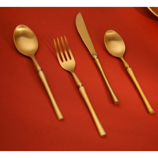 NOVELIKA- Traditional  Brass Cutlery Set (NA690)