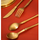 NOVELIKA- Traditional  Brass Cutlery Set (NA690)