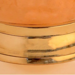 NOVELIKA-  Hammered Copper Water jug with a Lid(NA696)