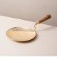 NOVELIKA - Brass Roti Tawa with a Durable Wooden Handle(NA699) NOVELIKA - Brass Roti Tawa with a Durable Wooden Handle(NA699)