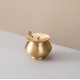 NOVELIKA - Traditional Brass Tawa & Ghee Pot Combo(NA700)