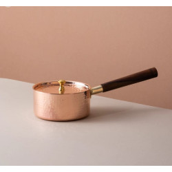 NOVELIKA- Traditional Copper Sauce Pan with Tin Coating(NA702) NOVELIKA- Traditional Copper Sauce Pan with Tin Coating(NA702)