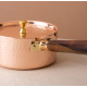NOVELIKA-   Traditional Copper Sauce Pan with Tin Coating(NA702)