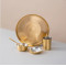NOVELIKA- Pure Brass Dinner Set with Tin Coating  6-Piece (NA703)