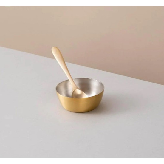 NOVELIKA- Pure Brass Dinner Set with Tin Coating  6-Piece (NA703)