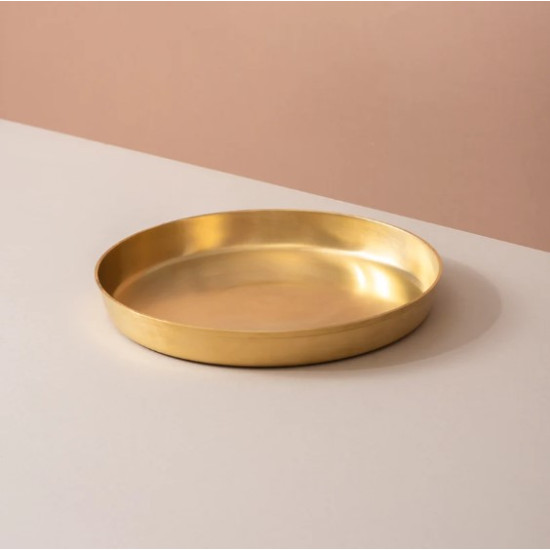 NOVELIKA- Traditional  Pure Brass Dinner Set with Tin Coating 36-piece(NA704)