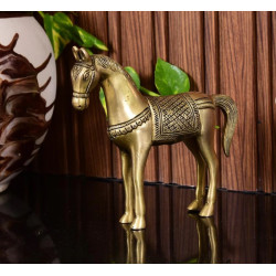 NOVELIKA-  Brass Horse Statue (NA706) NOVELIKA-  Brass Horse Statue (NA706)