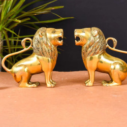 NOVELIKA -  Brass Lion Figurines (NA710)