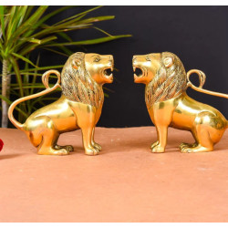 NOVELIKA -  Brass Lion Figurines (NA710)