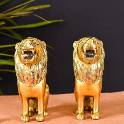 NOVELIKA -  Brass Lion Figurines (NA710)