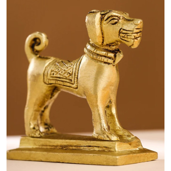 NOVELIKA- Traditional Brass Dog Figurine(NA711)
