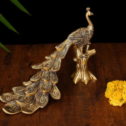NOVELIKA-  Brass Peacock Figurine(715)