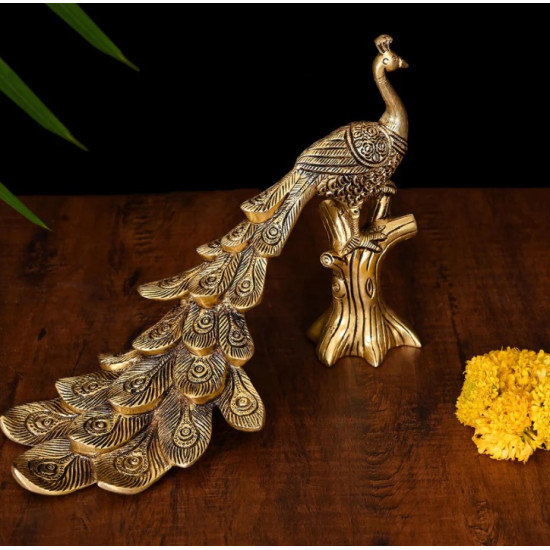 NOVELIKA-  Brass Peacock Figurine(715)