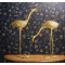 NOVELIKA -  Brass Decorative Sarus Crane Set(NA717)