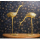 NOVELIKA -  Brass Decorative Sarus Crane Set(NA717)