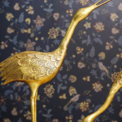 NOVELIKA -  Brass Decorative Sarus Crane Set(NA717)
