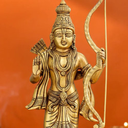 NOVELIKA -Brass Statue of Lord Rama(NA718)