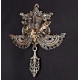 NOVELIKA-  Brass Kirtimukha (Yali) Wall Hanging or Door Knocker(NA724)