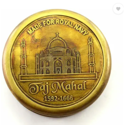 Taj Mahal  Sundial Compass  - Purpose Collectible Gift for Outdoor, Hiking, Camping |Mad For Royal Navy 1592-1666  Taj Mahal  Sundial Compass  - Purpose Collectible Gift for Outdoor, Hiking, Camping |Mad For Royal Navy 1592-1666