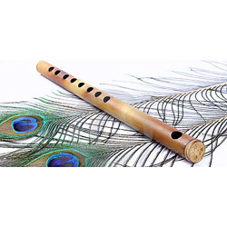 Natural Bamboo Flute - 7 Finger Hole - For Son Gift, Birthday Gift Mens Women Kids - 1A Scale Bansuri Natural Bamboo Flute - 7 Finger Hole - For Son Gift, Birthday Gift Mens Women Kids - 1A Scale Bansuri