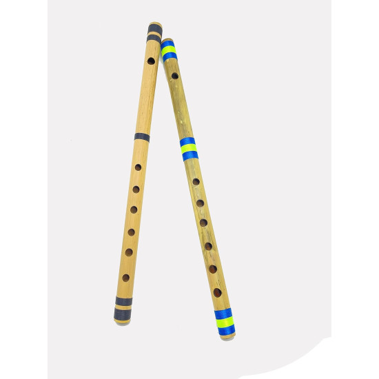 Natural Bamboo Flute - Professional Musical Instrument - 7 Finger Hole - For Son Gift, Birthday Gift