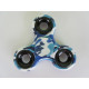 Blue & White Hand Spinner Tri Fidget Spinning With Ultra Speed - For Kids And Adults Blue & White Hand Spinner Tri Fidget Spinning With Ultra Speed - For Kids And Adults