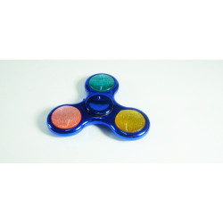FIGROL Pop Fidget Spinner, Simple Sensory Fidget Spinner Toy For Stress Reduction and Anxiety Relief Hand Toy for Children-Blue