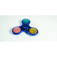 FIGROL Pop Fidget Spinner, Simple Sensory Fidget Spinner Toy For Stress Reduction and Anxiety Relief Hand Toy for Children-Blue