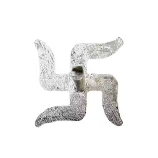 Swastik Tilak Stamp - For Apply A Tilak A Mark On The  During Religious Or Festive Occasions - Set Of 5