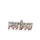 NOVELIKA - Jai Shri Shyam Tilak Stamp-Silver Metal-Forehead Tika Tool for Men/Women Deity Ornament .( Pack of 4 ) NOVELIKA - Jai Shri Shyam Tilak Stamp-Silver Metal-Forehead Tika Tool for Men/Women Deity Ornament .( Pack of 4 )