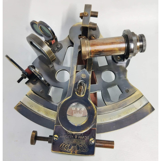 Antique Brass Maritime Nautical Sextant Marine Astrolabe Ship's Instruments Decorative Nautical Antique Brass Maritime Nautical Sextant Marine Astrolabe Ship's Instruments Decorative Nautical