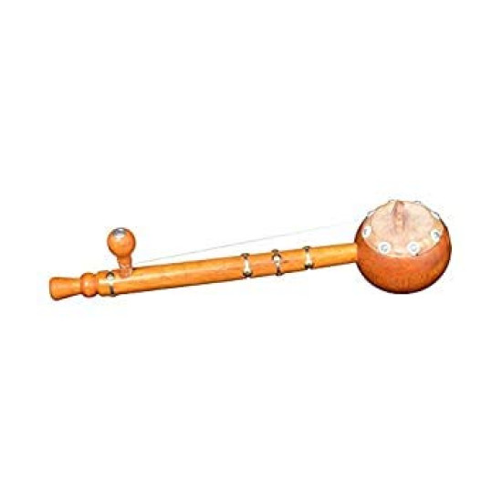 NOVELIKA-100% Pure Handmade Fine Crafted Indian Musical Instruments Wooden Playing Iktara (Tumbi) (Pack of 1)20inches NOVELIKA-100% Pure Handmade Fine Crafted Indian Musical Instruments Wooden Playing Iktara (Tumbi) (Pack of 1)20inches