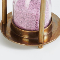  Vintage Decorative  Timer Hour Glass Sandglass Clock Ideal Brass 1 Minute Antique Brass Sand Timer (Set of 1)