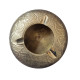 Novelika- Brass Round Design Ash Tray (NA552A)