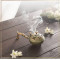 Novelika- BrassLobandan Charcoal Incense Burner/Bakhoor Burner (NA558A)