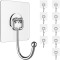 Novelika- Self-Adhesive Heavy Duty Wall Hooks(NA561A)