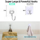 Novelika- Self-Adhesive Heavy Duty Wall Hooks(NA561A) Novelika- Self-Adhesive Heavy Duty Wall Hooks(NA561A)